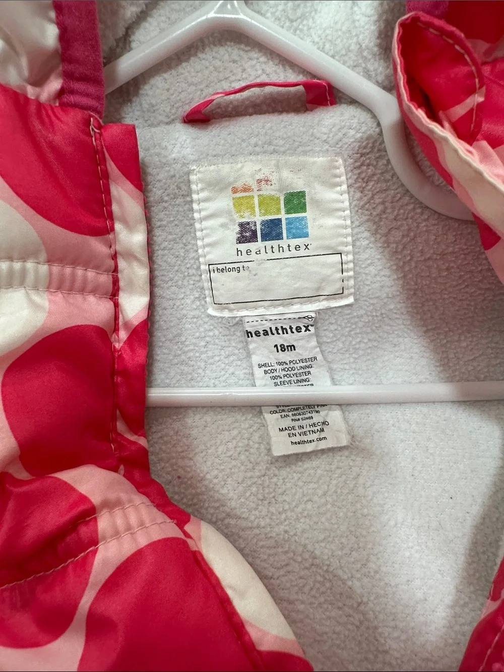 healthtex lightweight puffer